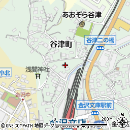 神奈川県横浜市金沢区谷津町311周辺の地図