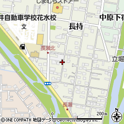 神奈川県平塚市長持296周辺の地図