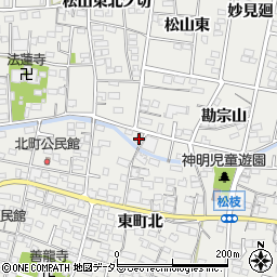 愛知県一宮市木曽川町黒田松山東南ノ切64周辺の地図