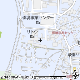 神奈川県茅ヶ崎市萩園1127周辺の地図