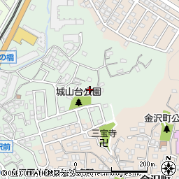 神奈川県横浜市金沢区谷津町117周辺の地図