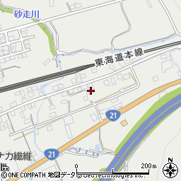 滋賀県米原市柏原113周辺の地図