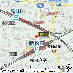 タイムズ松田駐車場周辺の地図