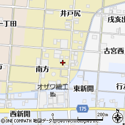 愛知県一宮市光明寺南方18周辺の地図