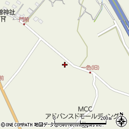 岐阜県大垣市上石津町牧田1457周辺の地図