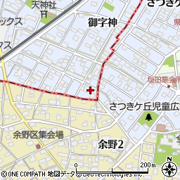 愛知県丹羽郡扶桑町柏森御字神80周辺の地図