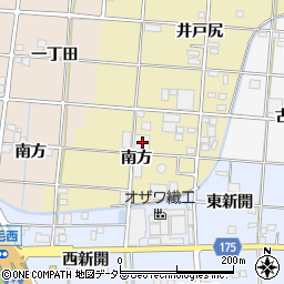 愛知県一宮市光明寺南方22周辺の地図