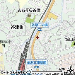 神奈川県横浜市金沢区谷津町36周辺の地図