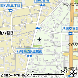 平塚信用金庫八幡支店周辺の地図
