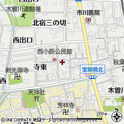 愛知県一宮市木曽川町黒田錦里4-1周辺の地図