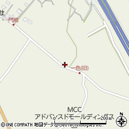 岐阜県大垣市上石津町牧田1422周辺の地図