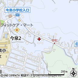 栗島ガラス店周辺の地図
