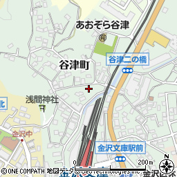 神奈川県横浜市金沢区谷津町315周辺の地図