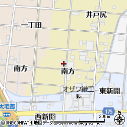 愛知県一宮市光明寺南方23周辺の地図