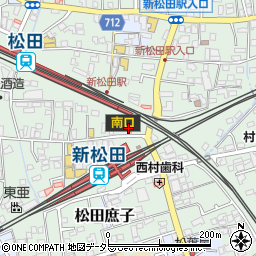 セブンイレブン小田急新松田店周辺の地図