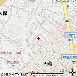 神奈川県茅ヶ崎市西久保667周辺の地図