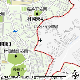 神奈川県鎌倉市植木845-6周辺の地図