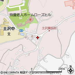ＪＡ湘南土沢周辺の地図