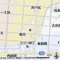 愛知県一宮市光明寺南方19周辺の地図