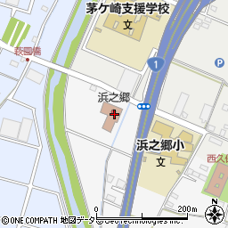 神奈川県茅ヶ崎市浜之郷8-1周辺の地図
