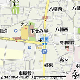 名古屋銀行羽黒支店 ＡＴＭ周辺の地図