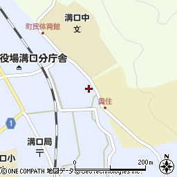 鳥取県西伯郡伯耆町溝口556周辺の地図