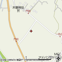 岐阜県大垣市上石津町牧田1220周辺の地図