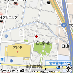 愛知県一宮市木曽川町黒田九ノ通り30周辺の地図