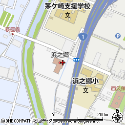 神奈川県茅ヶ崎市浜之郷10周辺の地図