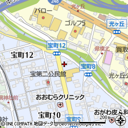 キクチメガネ多治見宝町店周辺の地図