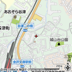 神奈川県横浜市金沢区谷津町33周辺の地図