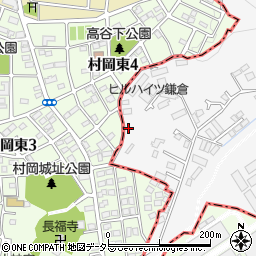 神奈川県鎌倉市植木845-2周辺の地図