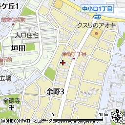 グラシア吉田周辺の地図
