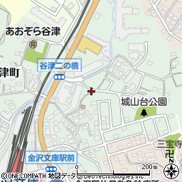 神奈川県横浜市金沢区谷津町30-6周辺の地図