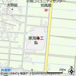 東海染工株式会社　岐阜事業所周辺の地図