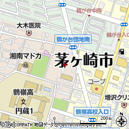 ファミリーマート茅ヶ崎円蔵一丁目店周辺の地図