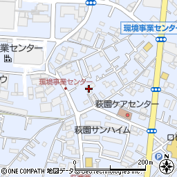 神奈川県茅ヶ崎市萩園1202周辺の地図