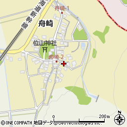 滋賀県米原市舟崎344周辺の地図