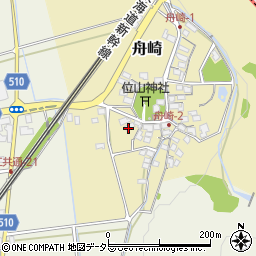 滋賀県米原市舟崎242周辺の地図