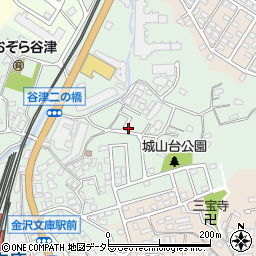 神奈川県横浜市金沢区谷津町57周辺の地図