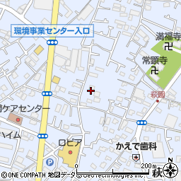 神奈川県茅ヶ崎市萩園1430周辺の地図