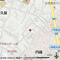 神奈川県茅ヶ崎市西久保674周辺の地図