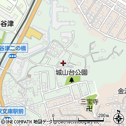 神奈川県横浜市金沢区谷津町54周辺の地図