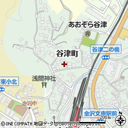神奈川県横浜市金沢区谷津町255周辺の地図