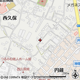 神奈川県茅ヶ崎市西久保677周辺の地図