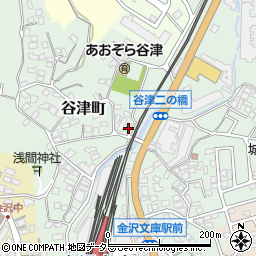 神奈川県横浜市金沢区谷津町245周辺の地図