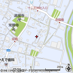 神奈川県茅ヶ崎市萩園1805周辺の地図