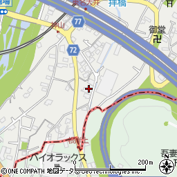 神奈川県足柄上郡松田町神山125周辺の地図