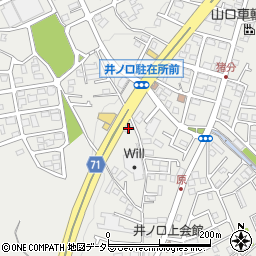 神奈川県足柄上郡中井町井ノ口2416-14周辺の地図