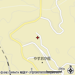 長野県下伊那郡泰阜村7573周辺の地図